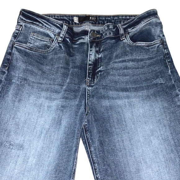 Kut from the Kloth Jean Highrise wide leg jeans sz 16 Long/T Excellent! 36x32 - Picture 3 of 9